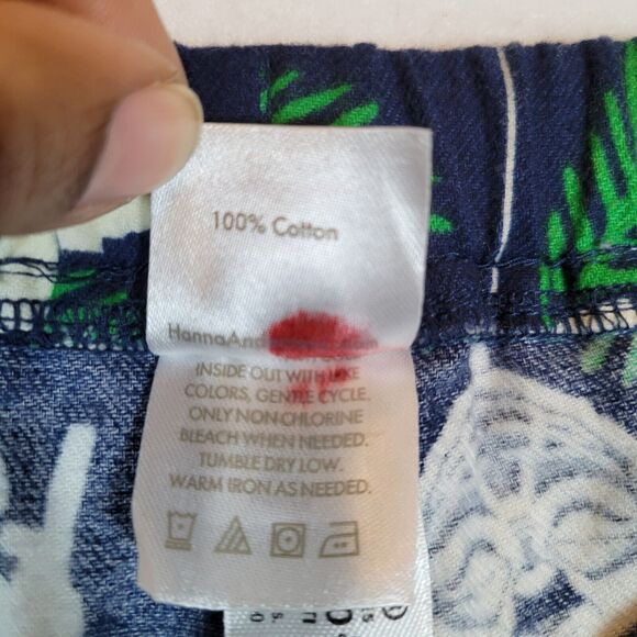 Hanna Anderson x Star Wars Mens Christmas Pajama Pants Size XL Blue Lounge Sleep - Picture 4 of 9